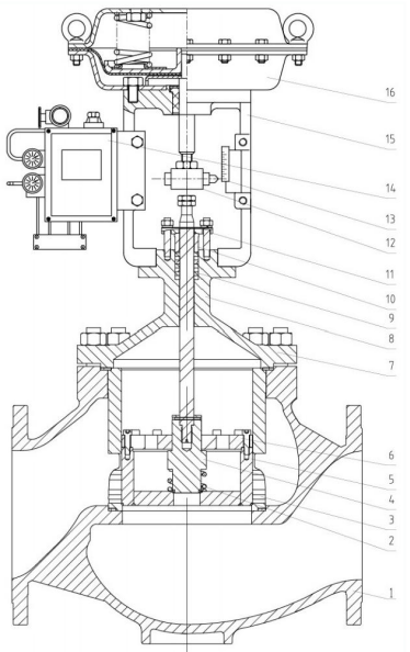 High-pressure floating ball valve